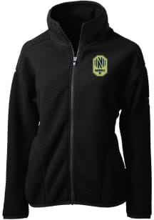 Cutter and Buck Nashville SC Womens Black Cascade Sherpa Light Weight Jacket