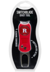 Red Rutgers Scarlet Knights Switchblade Divot Tool