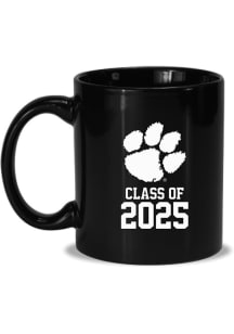 Clemson Tigers Campus Crystal Class of 2025 11oz Ceramic Mug - Black