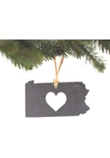 Pennsylvania State Heart Ornament