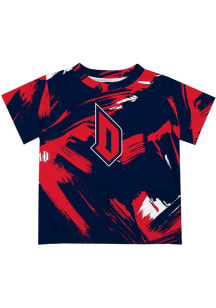 Vive La Fete Duquesne Dukes Toddler Navy Blue Paint Brush Short Sleeve T-Shirt