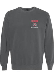 Brennen Schramm Rally Mens Black Ohio State Buckeyes NIL Embroidered Crew Sweatshirt