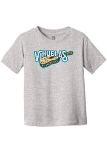 Summit Sportswear Nashville Sounds Toddler Grey Primary Copa Short Sleeve T-Shirt