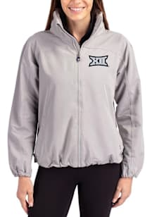 Cutter and Buck Big 12 Womens Ash Charter Eco Light Weight Jacket
