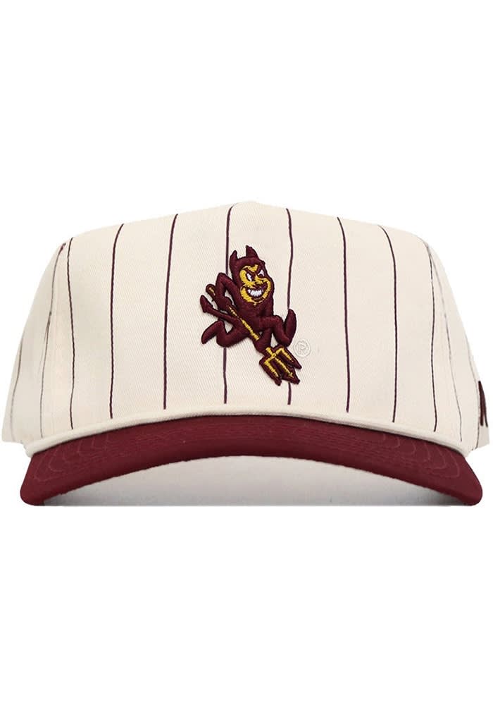 No Rivals Arizona State Sun Devils IVORY Sparky Pinstripe Rope