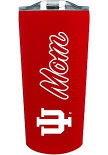 Indiana Hoosiers 18oz Soft Touch Mom Stainless Steel Tumbler - Crimson