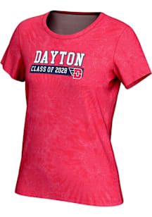 ProSphere Dayton Flyers Womens Red Class of 2028 Short Sleeve T-Shirt