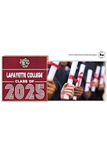Lafayette College Class of 2025 unique photo frame Picture Frame - Maroon