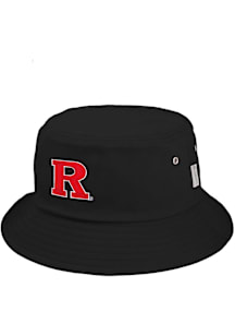 LogoFit Rutgers Scarlet Knights Black Daytona Mens Bucket Hat