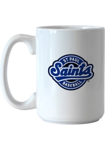 St. Paul Saints 15oz Gameday Sublimated Ceramic Mug - White