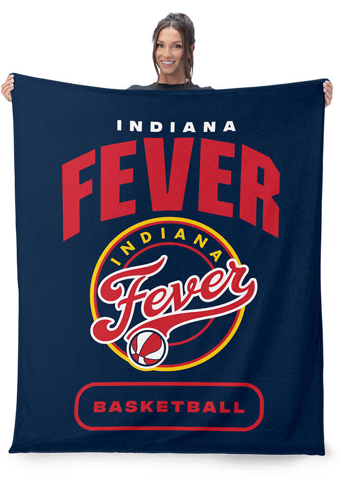 NORTHWEST WNBA Indiana Fever Caitlin Clark Throw Blanket - 50x60 Inch Silk Touch Team Blanket