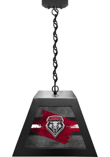 New Mexico Lobos Pendant Black Billiard Lamp