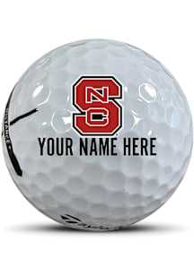 NC State Wolfpack Custom team logo Golf Balls