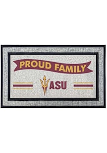 Arizona State Sun Devils Proud Family 18x30 Door Mat