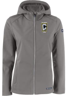 Cutter and Buck Columbus Crew Womens Graphite Evoke Light Weight Jacket