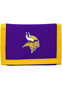 Minnesota Vikings Velcro Mens Trifold Wallet