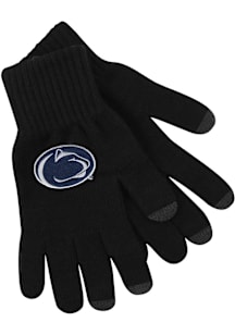 Penn State Nittany Lions LogoFit Smart Touch Mens Gloves - Black