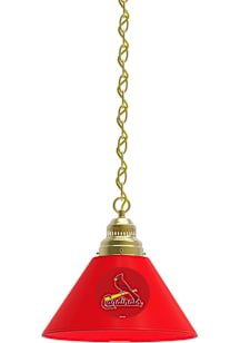 St Louis Cardinals Single Gold Billiard Lamp