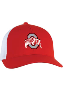 Hugo Mesh Back Flex Ohio State Buckeyes Flex Hat - Red