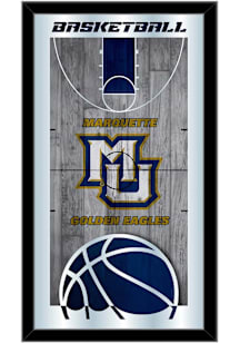 Marquette Golden Eagles Basketball Hanging Back Bar Mirror