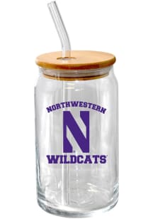 Northwestern Wildcats 16oz Pint Glass - Purple