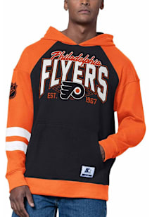 Starter Philadelphia Flyers Mens Orange Interception Fashion Hood