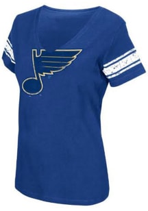 St Louis Blues Womens Blue First Pick V-Neck