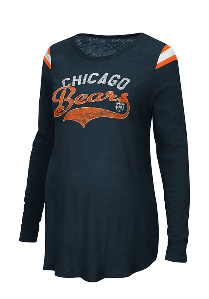Chicago Bears Bears Navy Blue Championship Long Sleeve T-Shirt