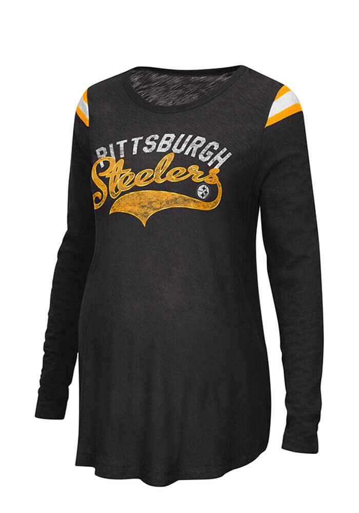 Pitt Steelers Steelers Black Championship Long Sleeve T-Shirt