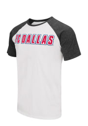 FC Dallas White Wordmark Short Sleeve Fashion T Shirt