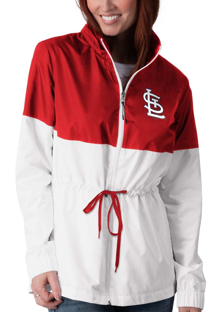 St Louis Cardinals Womens Red All Star Light Weight Jacket