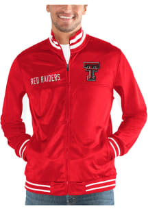 Texas Tech Red Raiders Mens Red Big Shot Track Jacket