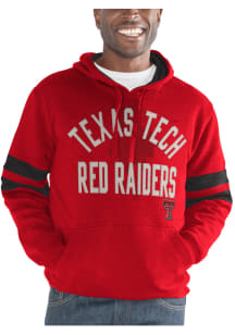 Texas Tech Red Raiders Mens Red Striker Long Sleeve Hoodie