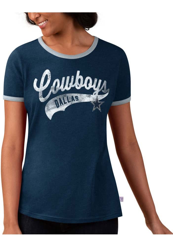 NFL Dallas Cowboys Sideline Tacon Short SleeveNavy T-Shirt 