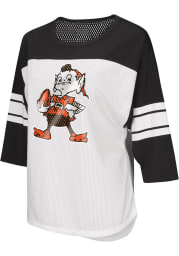 Brownie Cleveland Browns Womens First Team Fashion Football Jersey - Black