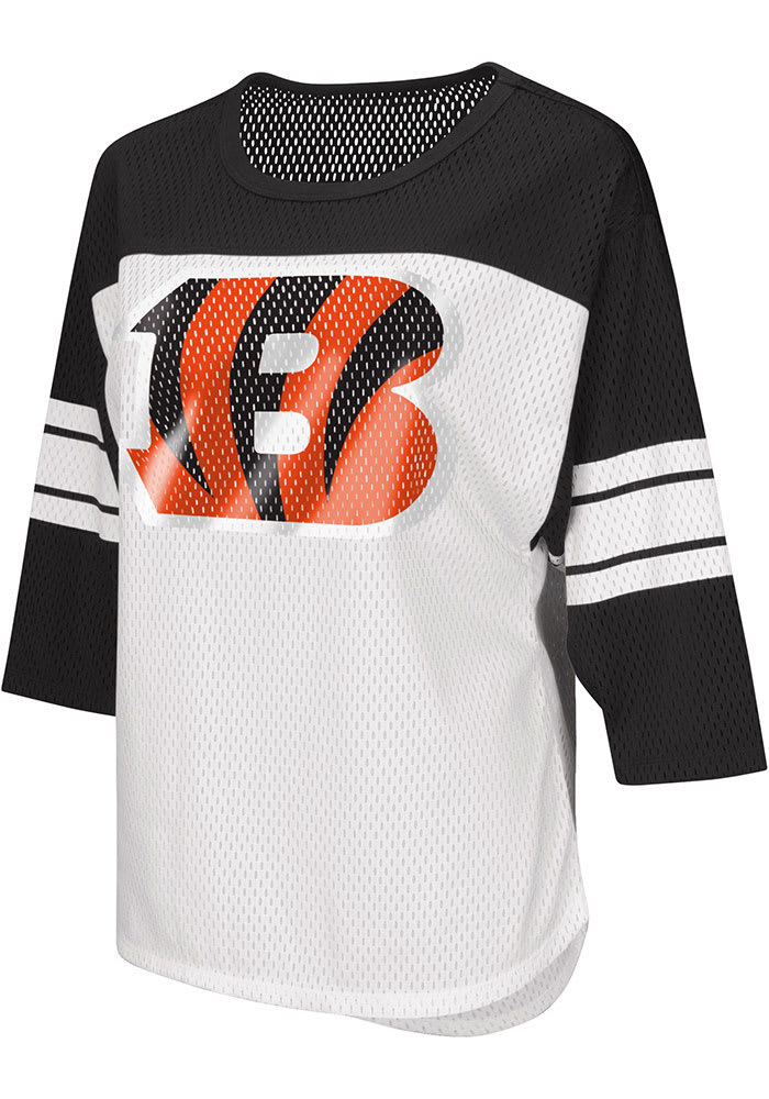 Nike Fashion (NFL Cincinnati Bengals) Women's 3/4-Sleeve T-Shirt.