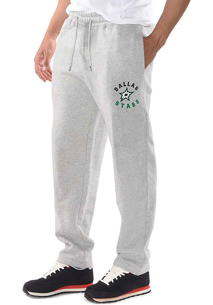 Dallas Stars Mens Starter GREY Tri-Blend Sweatpants - 9432644