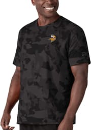 Minnesota Vikings Black Tonal Camo Short Sleeve T Shirt