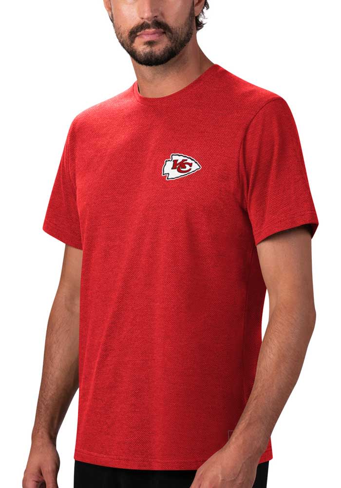 MSX Kansas City Chiefs Red Motivation Short Sleeve T Shirt