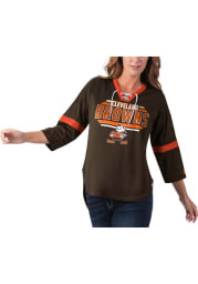 Brownie Cleveland Browns Womens Lead Game Fashion Football Jersey - Brown