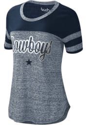 Dallas Cowboys Womens Navy Blue Dream Team Short Sleeve T-Shirt