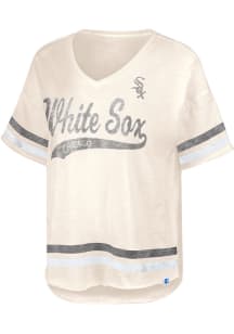 Chicago White Sox Womens White Scrimmage Short Sleeve T-Shirt