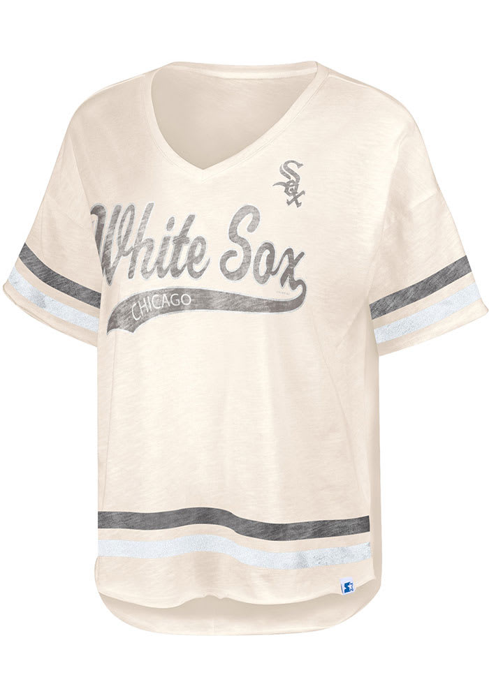 Chicago White Sox Womens White Scrimmage Short Sleeve T-Shirt