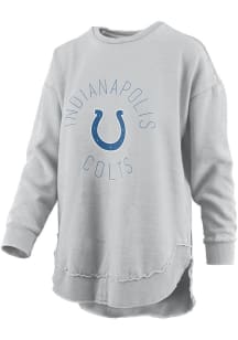 Indianapolis Colts Womens Grey Vintage Crew Sweatshirt
