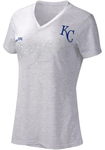 Kansas City Royals Womens Oatmeal Ace Short Sleeve T-Shirt