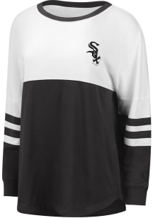 Chicago White Sox Womens White Coin Toss LS Tee