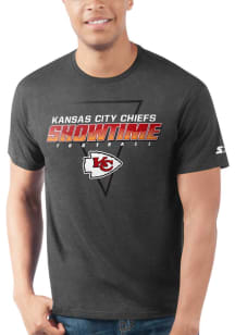 Starter Kansas City Chiefs Black Triangle Short Sleeve T Shirt
