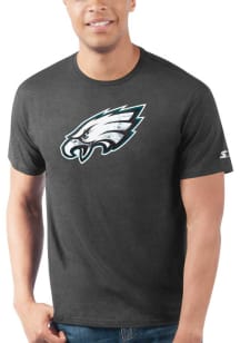 Starter Philadelphia Eagles Black Primary Logo Short Sleeve T Shirt