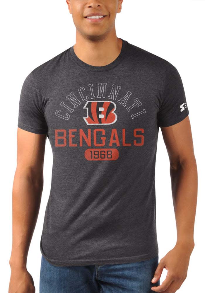 Men's '47 Black Cincinnati Bengals Regional Franklin T-Shirt