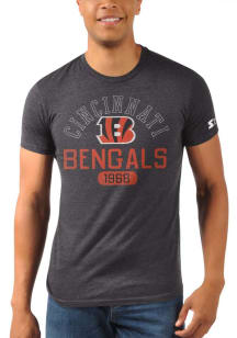 Starter Cincinnati Bengals Black Name Drop Short Sleeve Fashion T Shirt